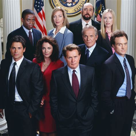 The west wing tv show. The West Wing provides a glimpse into presidential politics in the nation's capital as it tells the stories of the members of a fictional presidential administration. These interesting characters have humor and dedication that touches the heart while the politics that they discuss touch on everyday life. Studio. 
