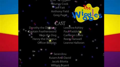 The wiggles it's a wiggly wiggly world end credits. I OWN NONE OF THIS CONTENT! All credit goes to The Wiggles and the Australian Broadcasting Corporation. This is for entertainment purposes only. No copyright... 