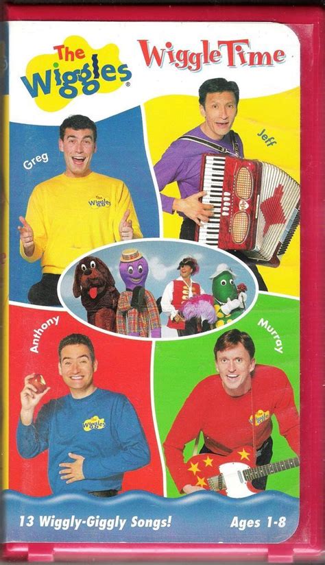 The wiggles wiggle time 2000 vhs. Lyrick Studio's first promos for The Wiggles from mid-1999. There are two main versions, one using Hot Potato from Yummy Yummy and the second using The Monkey Dance from the same video. Both end promoting the Wiggle Time VHS and the Yummy Yummy and Let's Wiggle CDs. Later uses of the promo feature a phone number, 877-2-WIGGLES (or 877-294-4453 ... 