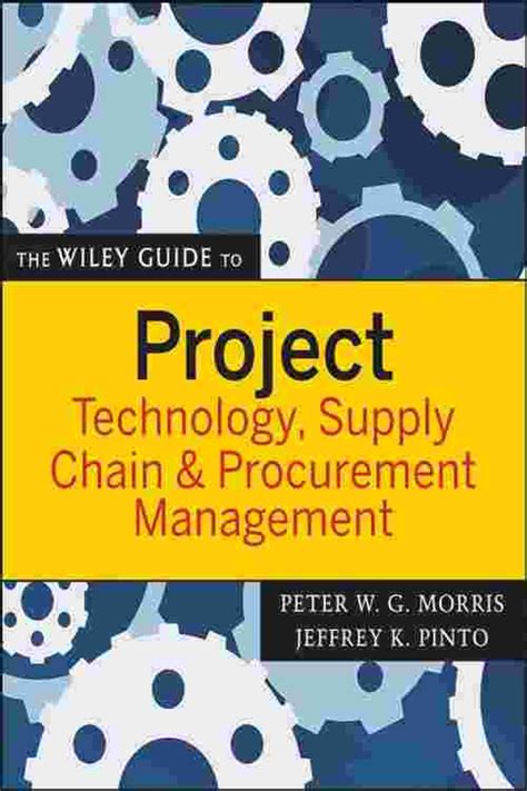 The wiley guide to project technology supply chain and procurement management the wiley guides to the management. - Alliedbarton security services employee manual handbook.