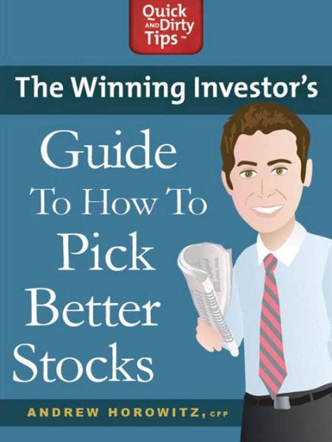 The winning investors guide to how to pick better stocks by andrew horowitz. - Manuale della macchina per cucire husqvarna 1090.