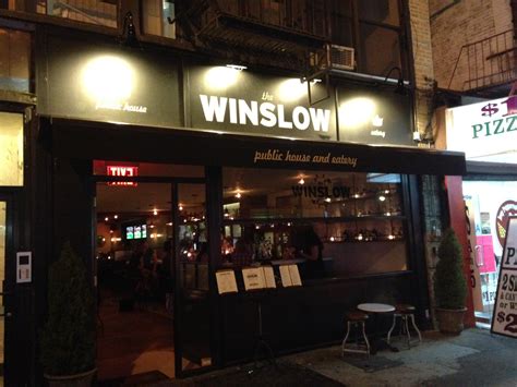 The winslow nyc. Not just any NYC restaurant and bar could offer such a great spread that caters to your palate, your budget and your many, many friends and family members who all eat different things. This helps cultivate a more laidback environment and approach to party throwing, as opposed to a formal sit-down dinner (which The Winslow … 