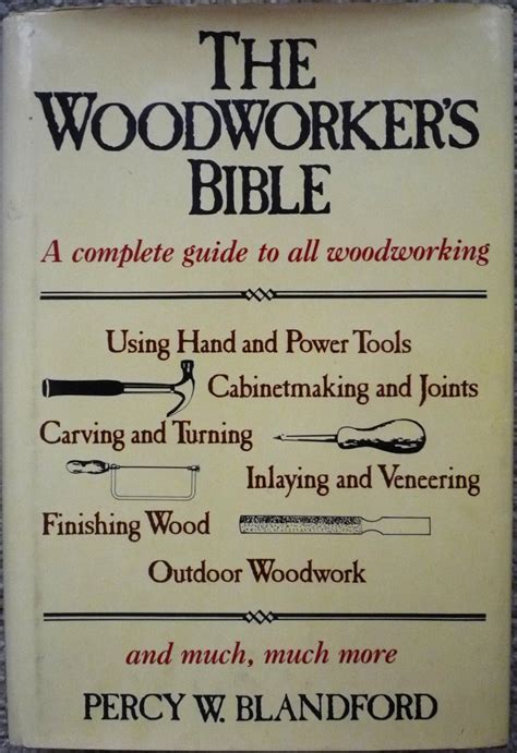 The woodworker s bible a complete guide to woodworking percy blandford. - La singular historia de un drama y de un soneto de andrés bello..