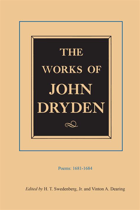 The works of john dryden volume ii poems 1681 1684. - Mouse phenotypes a handbook of mutation analysis manual.