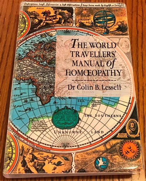 The world travellers manual of homoeopathy. - Return on investment manual by robert rachlin.