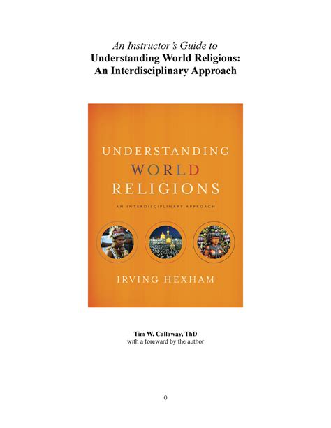 The worlds religions instructors manual with tests by jennifer woods parker. - Pdf gratuito oxford manuale di medicina d'urgenza.