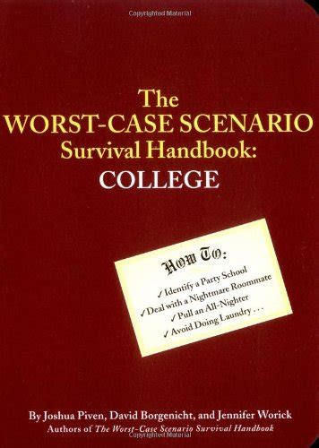 The worst case scenario survival handbook college by david borgenicht. - Yamaha xtz750 workshop service repair manual.