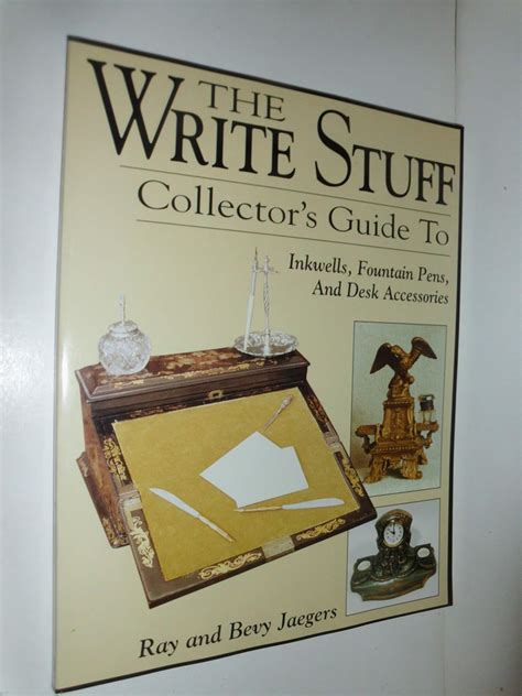 The write stuff a collectors guide to inkwells fountain pens and desk accessories. - Outdoor survival guide by randy gerke.