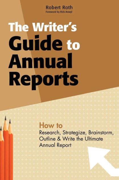 The writers guide to annual reports by robert roth. - A long walk to water teacher guide.