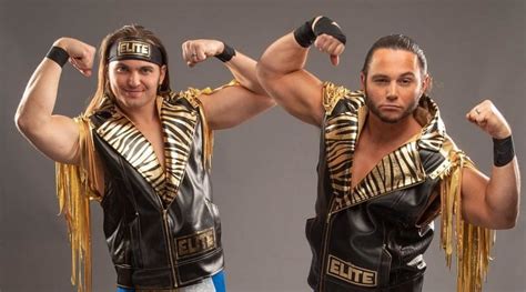 The young bucks. The Young Bucks returned to AEW on last night’s (Jan. 10) Homecoming episode of Dynamite. Matt and Nick Jackson showed up with new douche-staches and closed out the night by teasing they will be Sting’s opponents at Revolution on March 3 for his retirement match.. After the show was over, the Young Bucks’ lackey Brandon … 