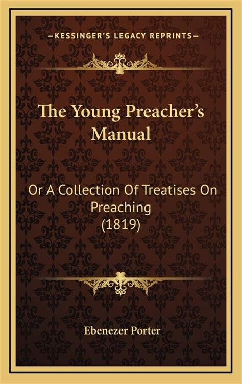 The young preachers manual by john brown. - Case cx130 cx160 cx180 excavator service manual.