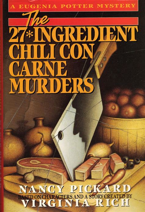 Download The 27Ingredient Chili Con Carne Murders Eugenia Potter 4 By Nancy Pickard