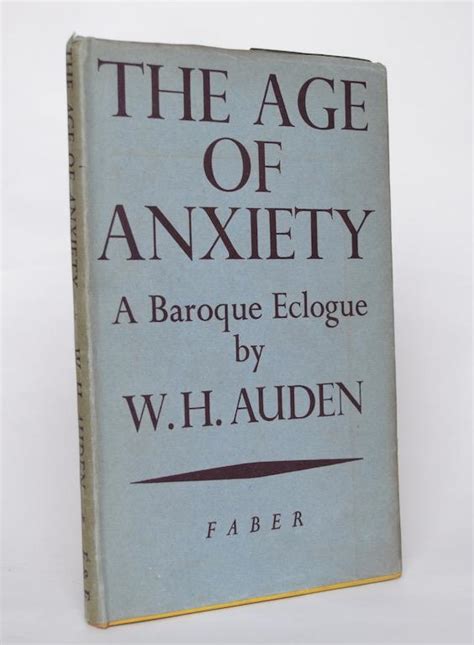 Download The Age Of Anxiety A Baroque Eclogue By Wh Auden