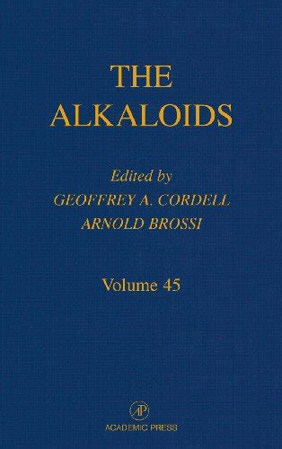 Read Online The Alkaloids Volume 50 By Geoffrey A Cordell