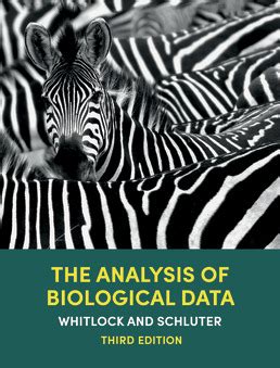 Full Download The Analysis Of Biological Data By Michael Whitlock