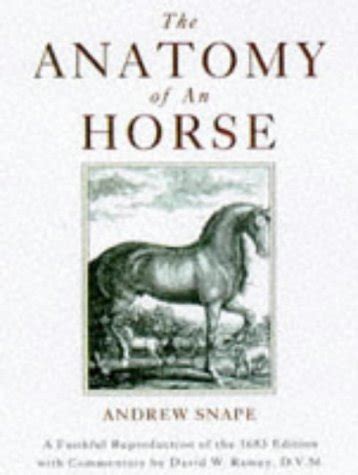Download The Anatomy Of An Horse A Faithful Reproduction Of The 1683 Edition By Andrew Snape