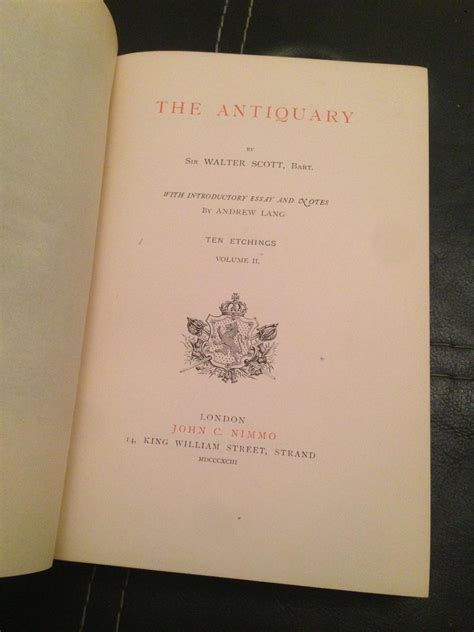 Download The Antiquary The Works Of Sir Walter Scott By Walter Scott