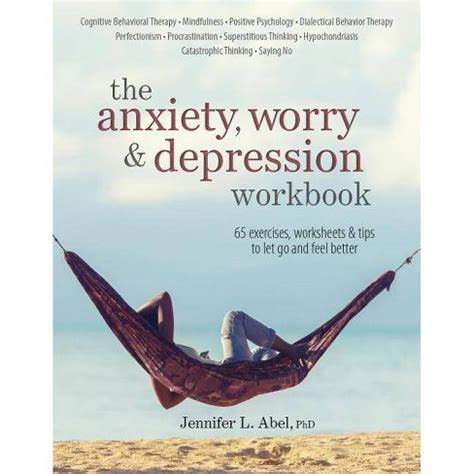 Read Online The Anxiety Worry  Depression Workbook By Jennifer Abel