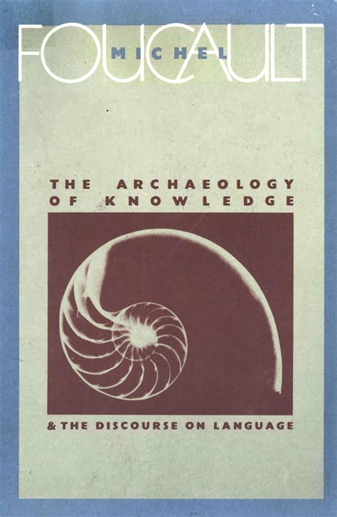 Full Download The Archaeology Of Knowledge  The Discourse On Language By Michel Foucault