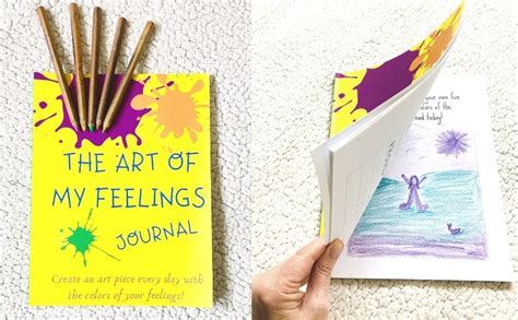 Read Online The Art Of My Feelings Journal Create An Art Piece Every Day With The Colors Of Your Feelings By Citrine A