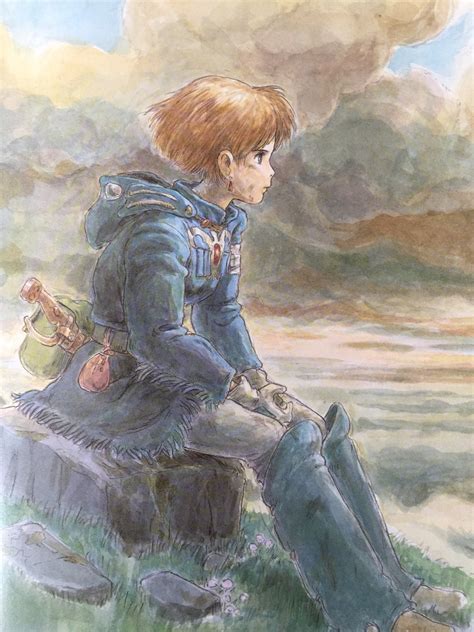 Download The Art Of Nausica Of The Valley Of The Wind Watercolor Impressions By Hayao Miyazaki