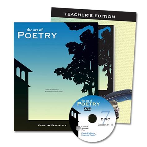 Full Download The Art Of Poetry With Cd Audio By Christine Perrin