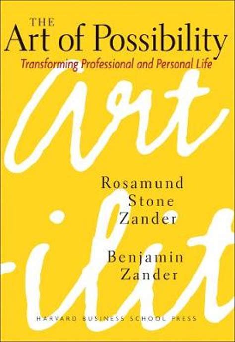Read Online The Art Of Possibility By Rosamund Stone Zander