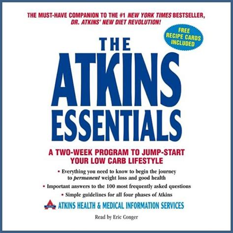 Read Online The Atkins Essentials By Atkins Health  Medical Information Services