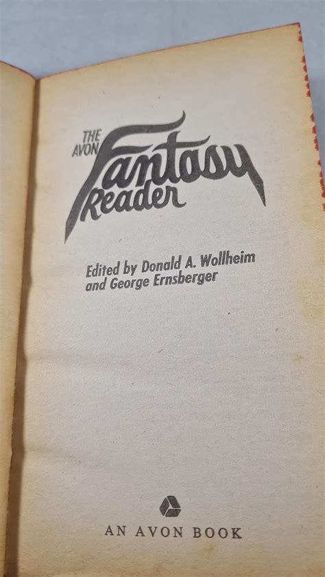Read The Avon Fantasy Reader By George Ernsberger