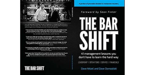 Full Download The Bar Shift 41 Short Management Lessons You Dont Have To Learn The Hard Way By Dave Nitzel