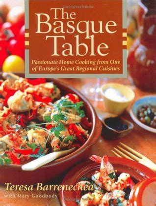 Full Download The Basque Table Passionate Home Cooking From One Of Europes Great Regional Cuisines By Teresa Barrenechea