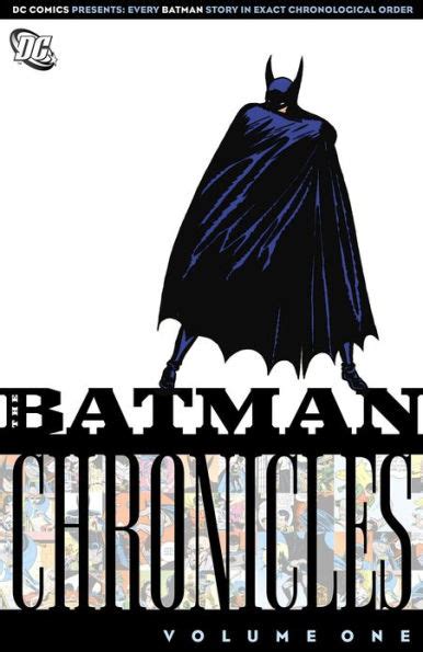 Read The Batman Chronicles Vol 1 By Bill Finger