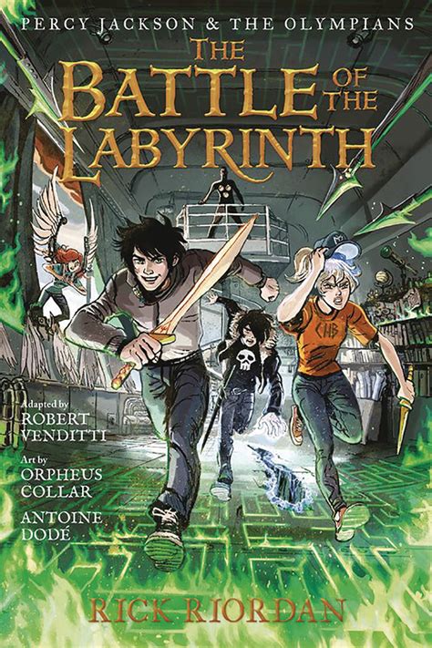 Read The Battle Of The Labyrinth The Graphic Novel Percy Jackson And The Olympians By Robert Venditti
