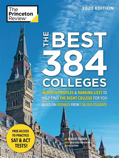 Download The Best 385 Colleges 2020 Edition Indepth Profiles  Ranking Lists To Help Find The Right College For You College Admissions Guides By Princeton Review