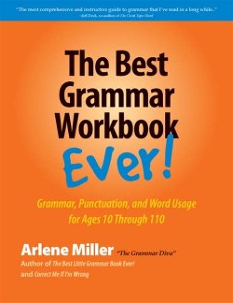Full Download The Best Grammar Workbook Ever By Arlene Miller