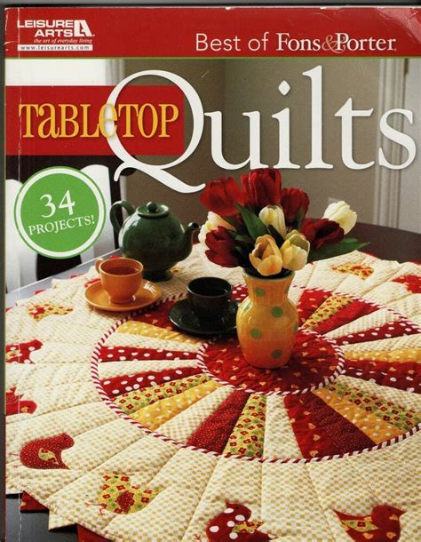 Read Online The Best Of Fons  Porter Tabletop Quil Leisure Arts 5296 By Marianne Fons