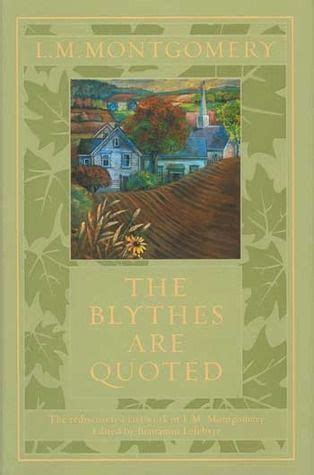 Download The Blythes Are Quoted Anne Of Green Gables 9 By Lm Montgomery