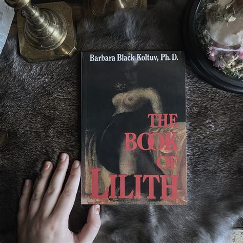 Read The Book Of Lilith By Barbara Black Koltuv