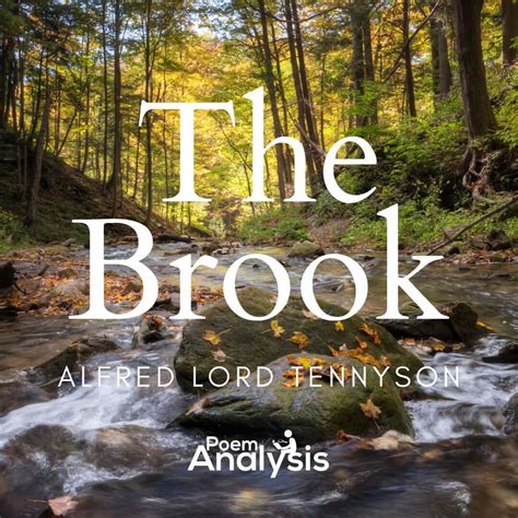 Full Download The Brook By Alfred Tennyson