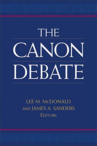 Read The Canon Debate By Lee Martin Mcdonald
