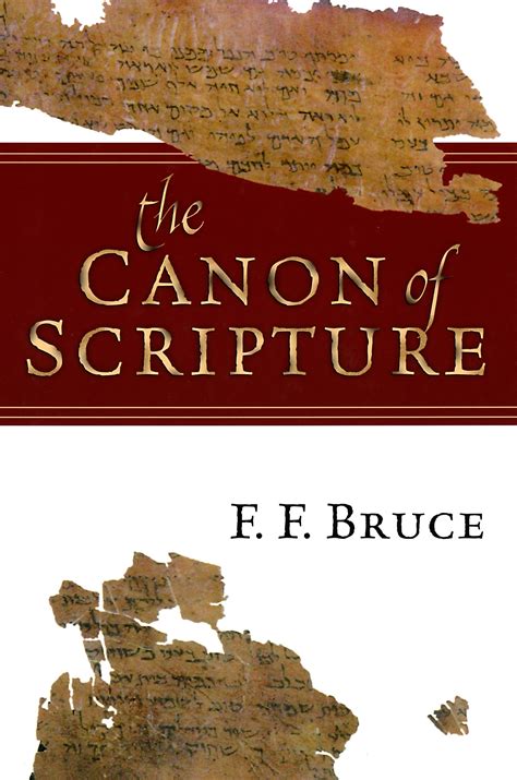 Read Online The Canon Of Scripture By Ff Bruce