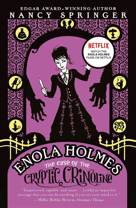 Read The Case Of The Cryptic Crinoline Enola Holmes 5 By Nancy Springer