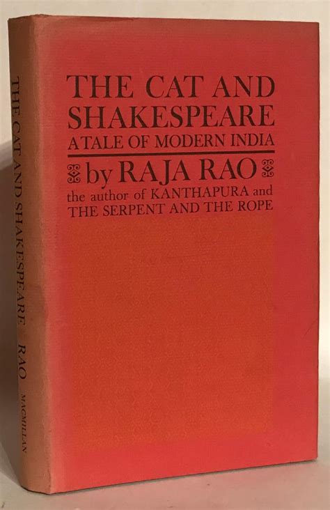 Full Download The Cat And Shakespeare A Tale Of Modern India By Raja Rao