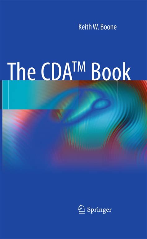 Full Download The Cda Tm Book By Keith W Boone