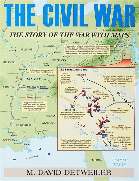 Full Download The Civil War The Story Of The War With Maps By M David Detweiler
