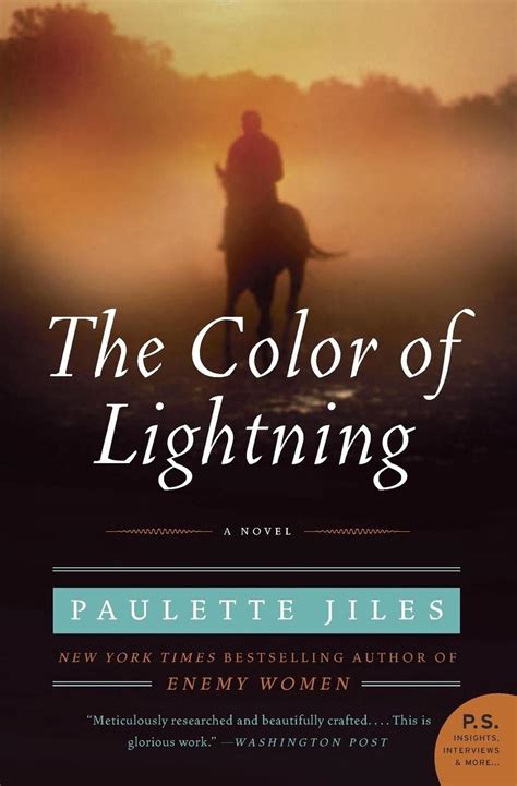 Read The Color Of Lightning By Paulette Jiles