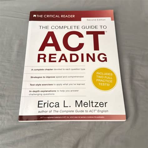 Read Online The Complete Guide To Act Reading By Erica L Meltzer