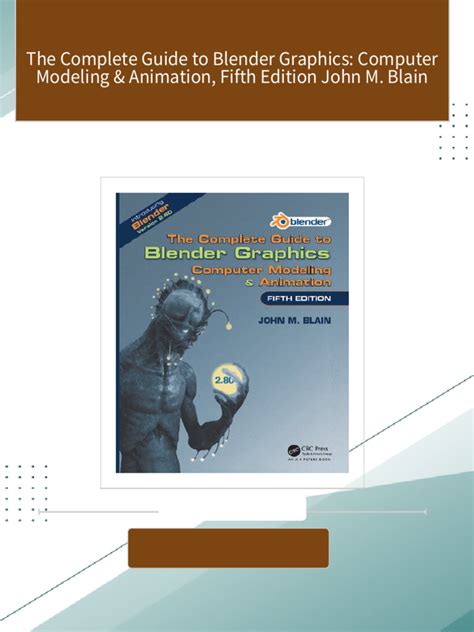 Download The Complete Guide To Blender Graphics Computer Modeling  Animation Fifth Edition By John M Blain