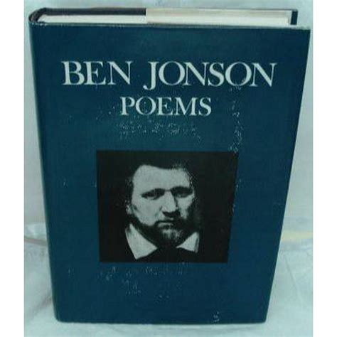 Read The Complete Poems By Ben Jonson