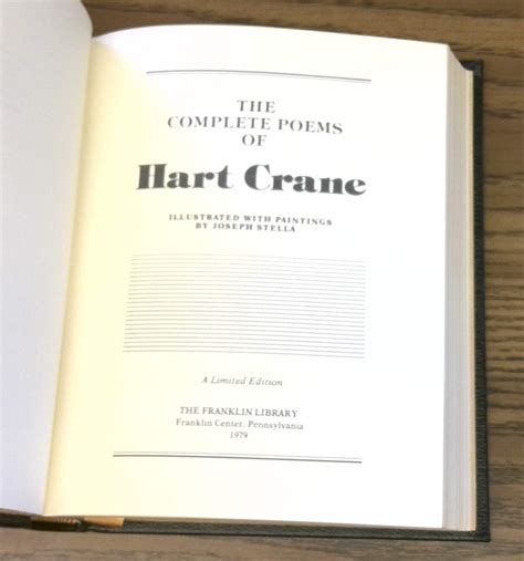 Read Online The Complete Poems By Hart Crane